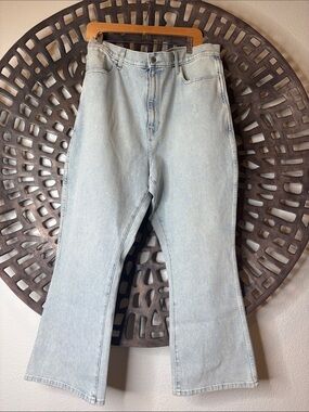 💙 Banana Republic High Rise Crop Bootcut Jeans Women’s 35 Light Wash Stretch 💙